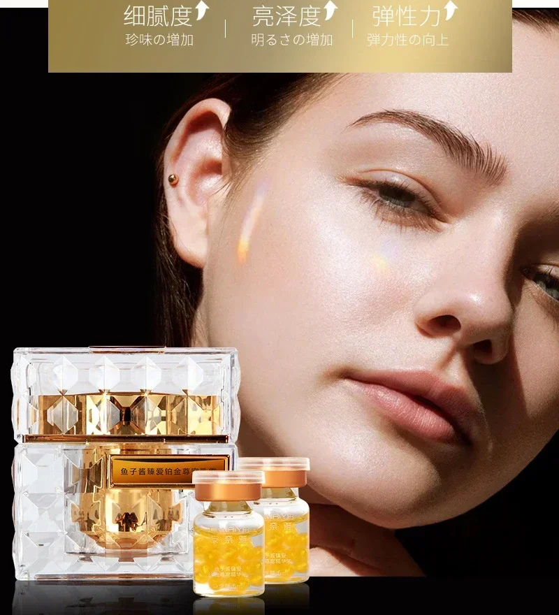 Luxury Skincare Korea - 플래티넘 레어 럭셔리 캐비어 케어 세트