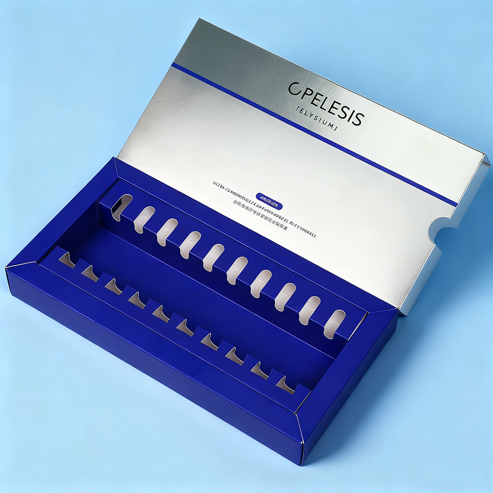 Luxury Skincare Gift Box - 맞춤형 엠보싱 로고 고급 스킨케어 에센스