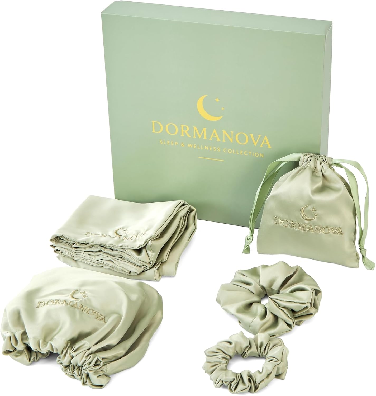 Luxury Skincare Gift Box - 럭셔리 새틴 수면 세트 – 새틴