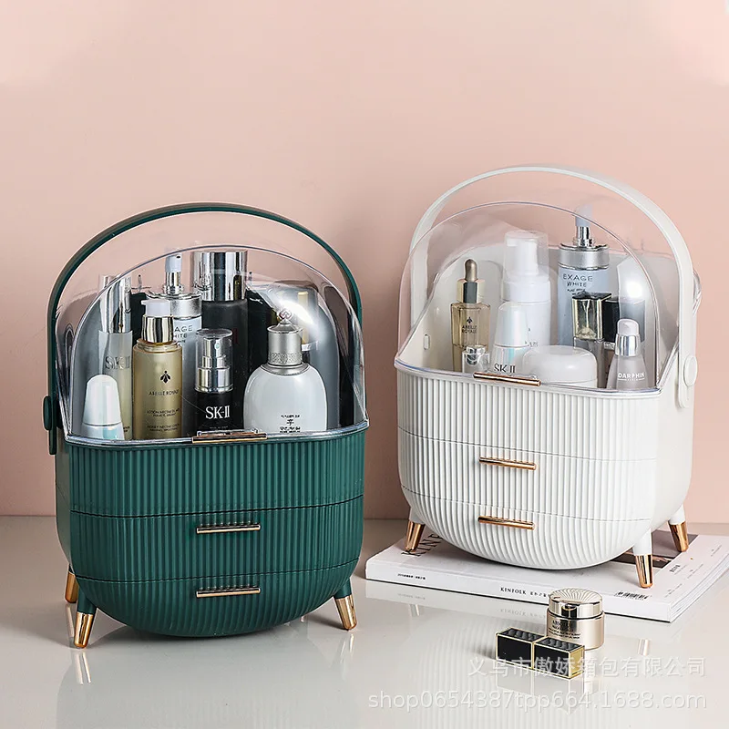 Luxury Skincare Europe - 고급 대용량 화장품 보관함 방수 방진