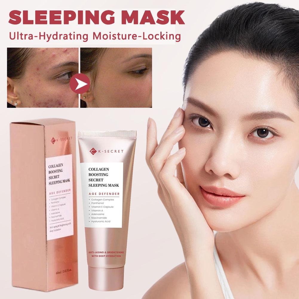 High Luxury Skincare - K-SECRET 한국 고급 콜라겐 슬리핑 마스크