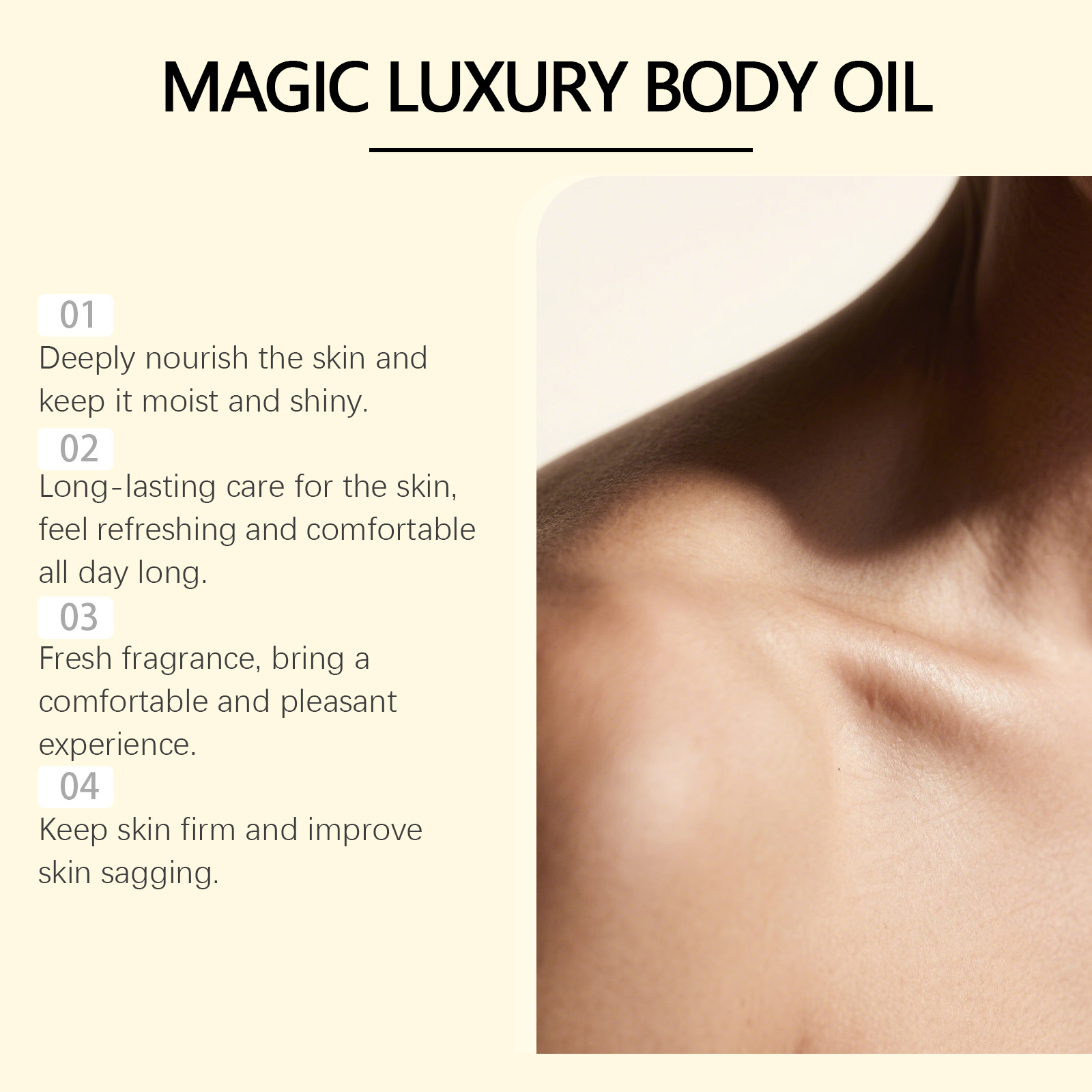 매직 바디 럭셔리 오일 딥 모이스춰라이징 글로잉 스킨  - Luxury Skincare Oil 리뷰 및 가격
