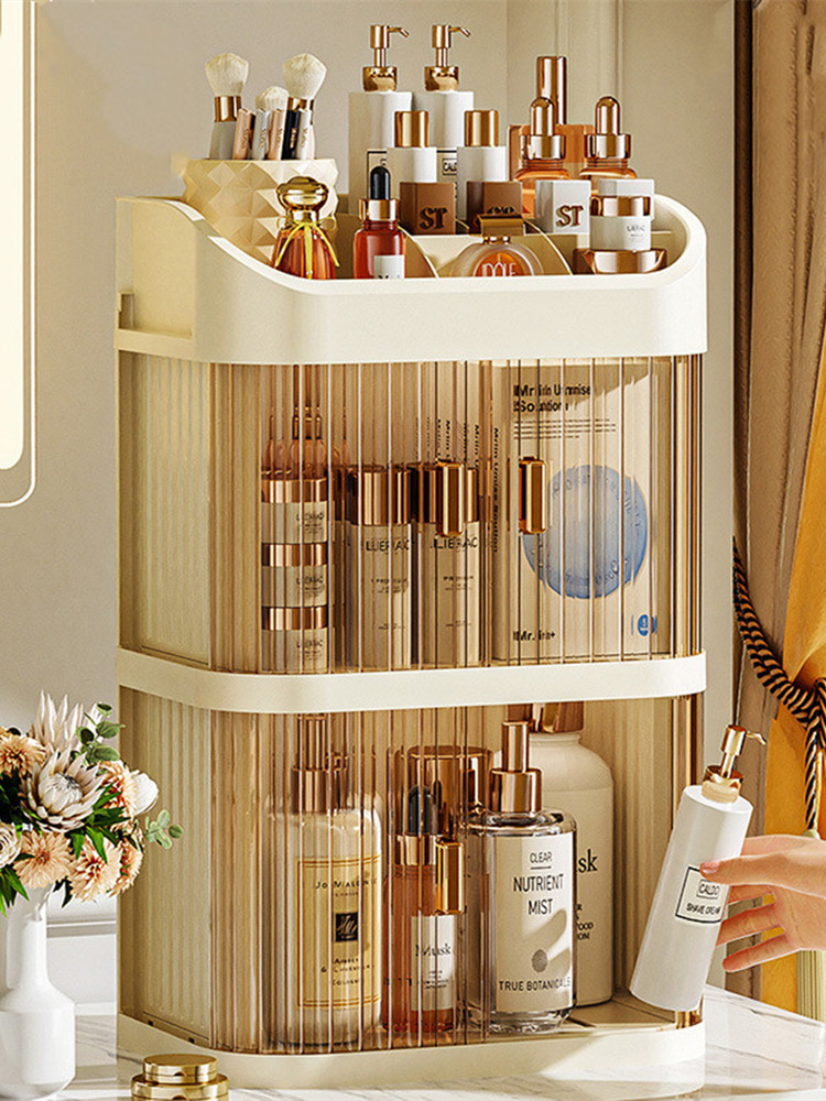 화장품 보관함, 데스크탑 메이크업 정리함, 방진 럭셔리 - High Luxury Skincare 리뷰 및 가격
