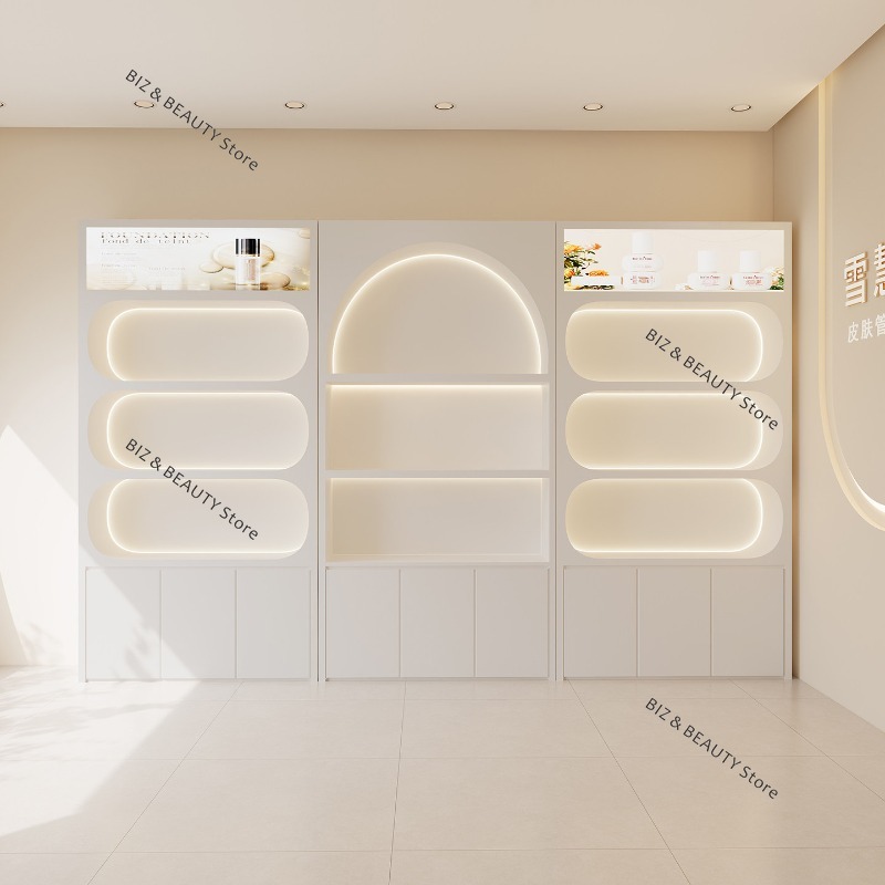 고급 뷰티 살롱 진열장 - 명품 스킨케어 & 화장품 쇼 - High Luxury Skincare 리뷰 및 가격