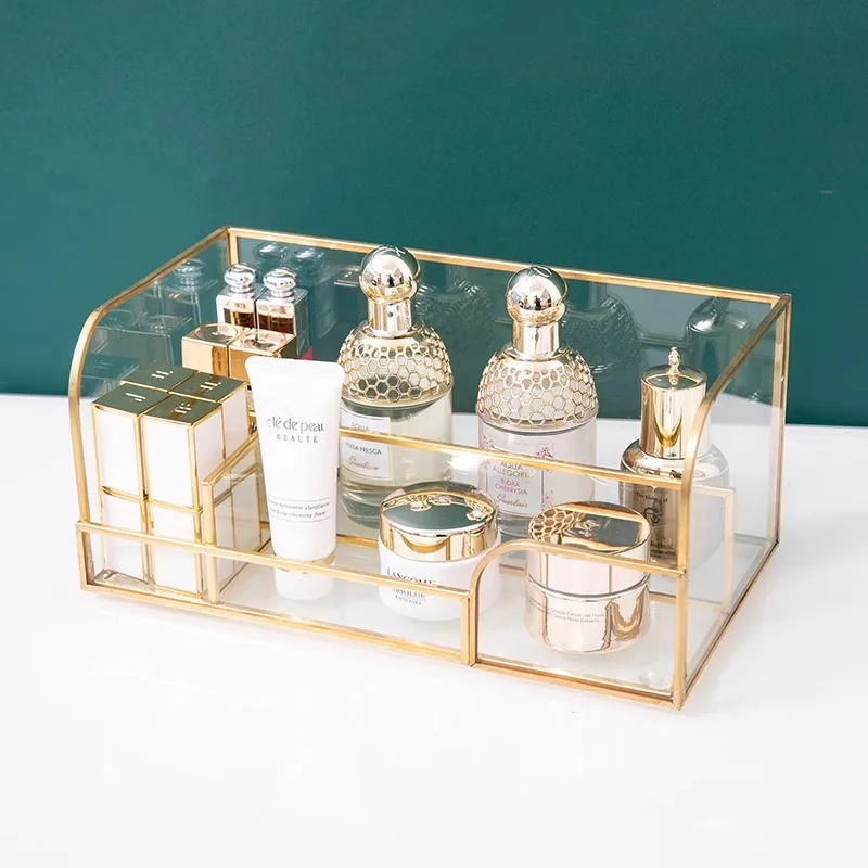 라이트 럭셔리 데스크탑 화장품 정리함 메이크업 도구 스 - Luxury Skincare Europe 리뷰 및 가격