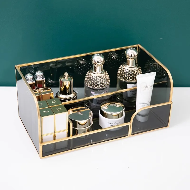 라이트 럭셔리 데스크탑 화장품 정리함 메이크업 도구 스 - Luxury Skincare Europe 리뷰 및 가격