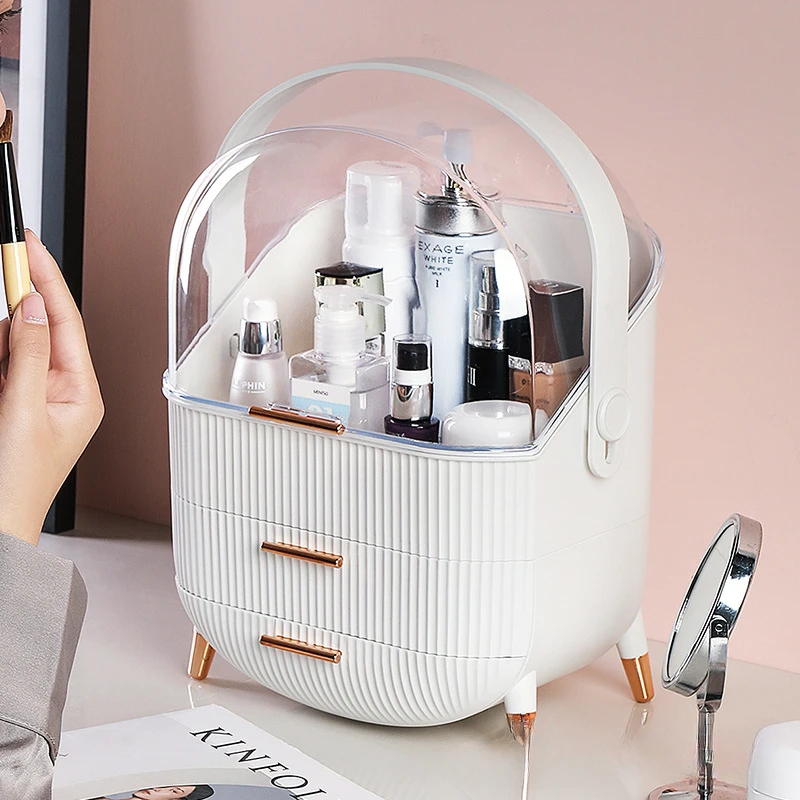 고급 대용량 화장품 보관함 방수 방진 욕실 데스크탑 뷰 - Luxury Skincare Europe 리뷰 및 가격