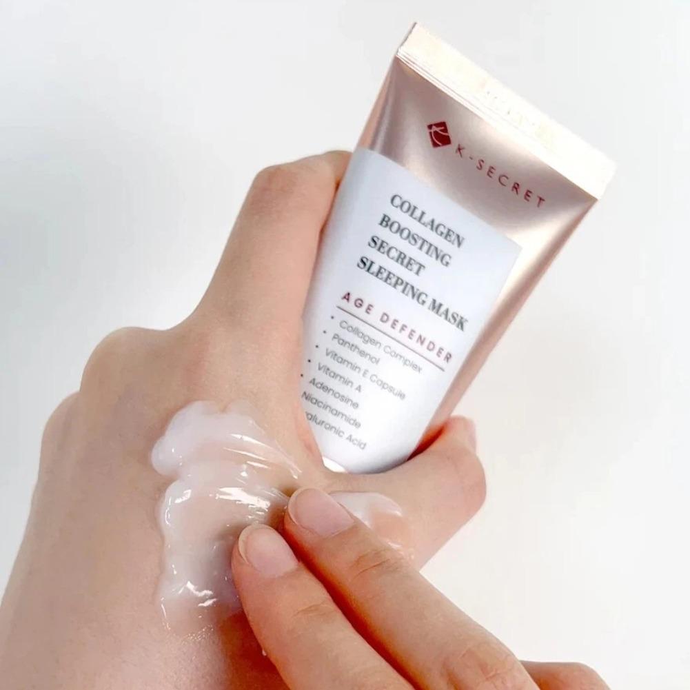 K-SECRET 한국 고급 콜라겐 슬리핑 마스크 - 부 - High Luxury Skincare 리뷰 및 가격