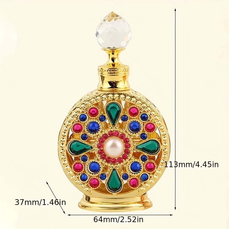 12ML 향수병 금속 빈 병 에센셜 오일 향수 디스펜싱 - Luxury Skincare Oil 리뷰 및 가격