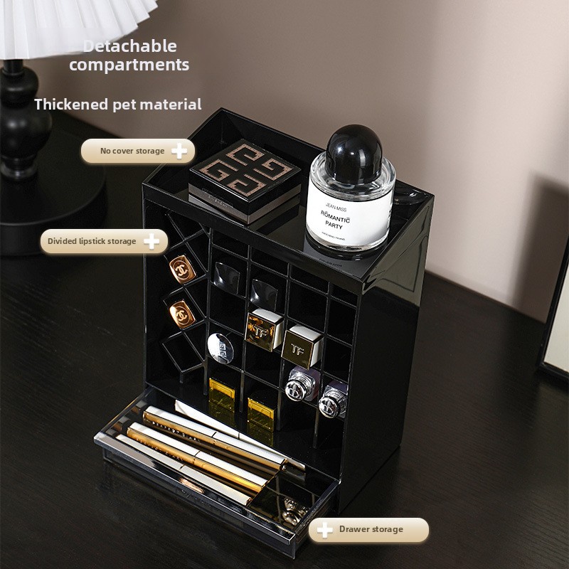 고급스러운 립스틱 보관함 서랍형 고급 스킨케어 제품 정 - High Luxury Skincare 리뷰 및 가격