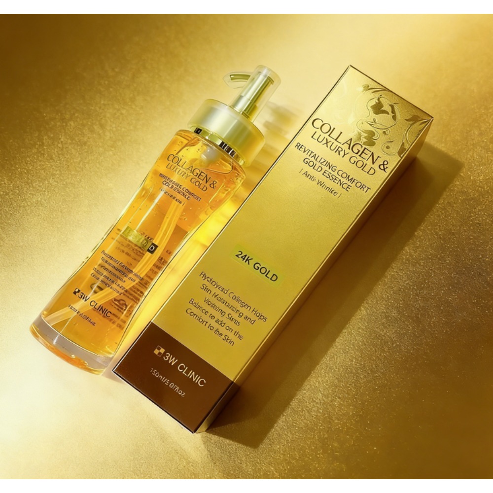 3WCLINIC 콜라겐 & 럭셔리 골드 24K 골드 에 - Luxury Skincare Korea 리뷰 및 가격