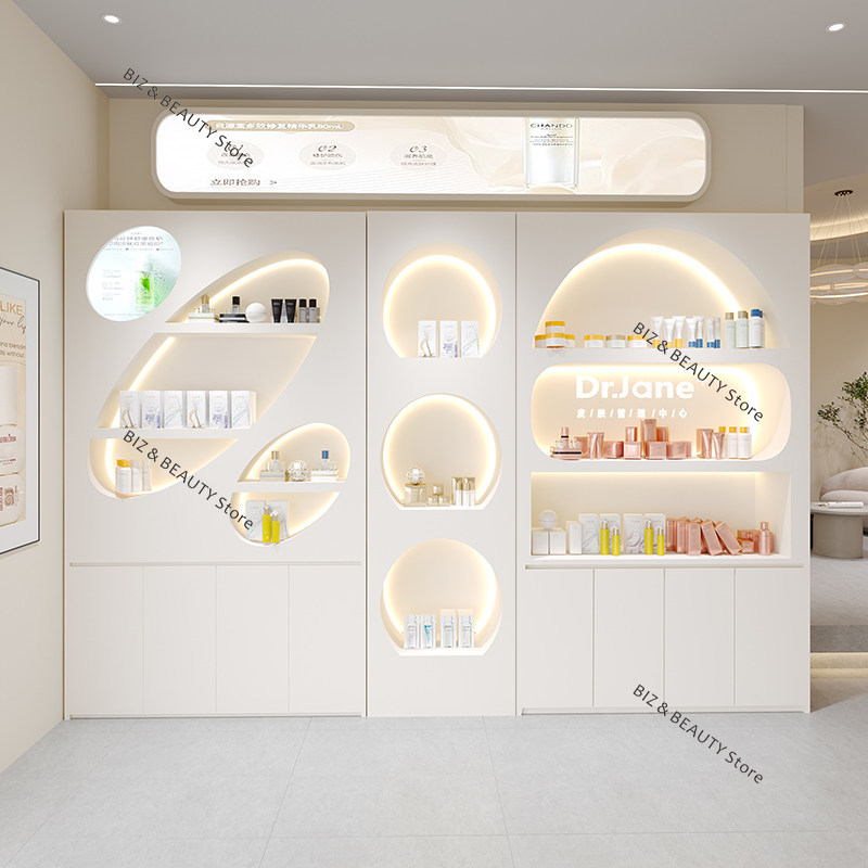 고광택 페인트 뷰티 살롱 진열장 고급 대용량 스킨케어  - High Luxury Skincare 리뷰 및 가격