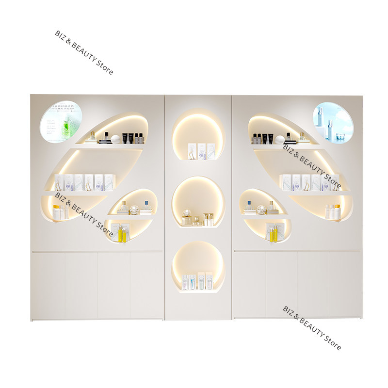 고광택 페인트 뷰티 살롱 진열장 고급 대용량 스킨케어  - High Luxury Skincare 리뷰 및 가격